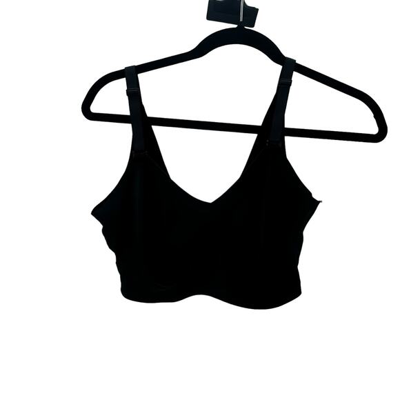 True Plein Bonnet Seamless Bralette Bra Full Cup Padding Wireless Black L NWOT - Picture 6 of 10